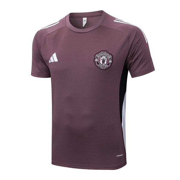 Camiseta Entrenamiento Manchester United 2025/26 Purpura 3